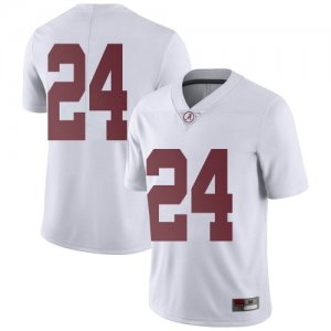 Youth Alabama Crimson Tide #24 Trey Sanders White Limited NCAA College Football Jersey 2403CLMG6